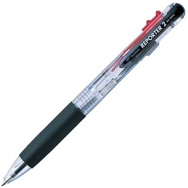 BCWRC20 215-8162 (株)トンボ鉛筆 Tombow 2色ボールペン リポーター2 透明