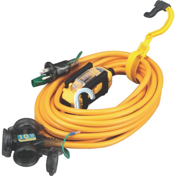 BFX103K 851-3805 (株)ハタヤリミテッド ハタヤ BFX延長コード 3口コンセントタイプ ブレーカー付