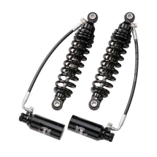 Bitubo Wmm Twinshocks, Adjustable: Spring Preload,Rebound,Compression Length 306mm, Dark Edition