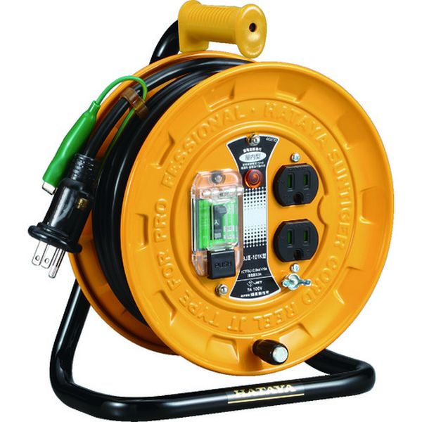 BJ3101K (株)ハタヤリミテッド ハタヤ JT-3型ブレーカーリール 単相100V 10m アース付