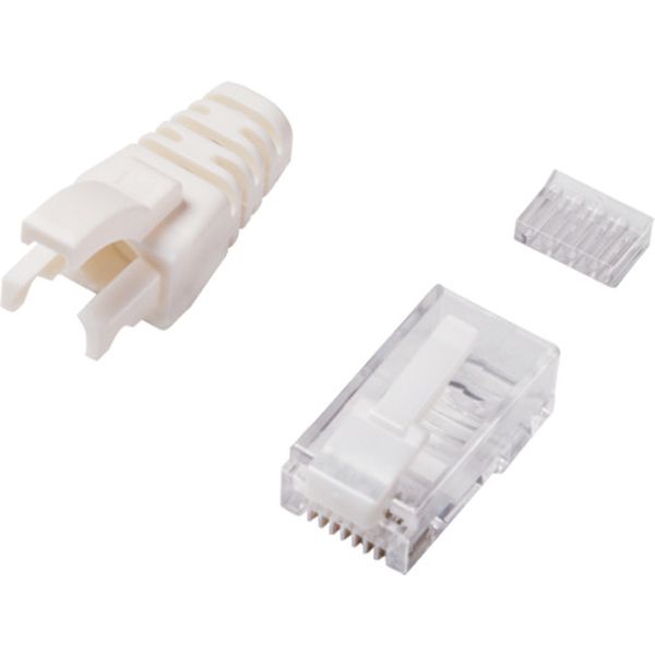 BLAC5EC10 Cat5e対応LANコネクター+カバー付10個入