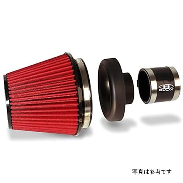 BLOX Racing Performance フィルター Kit w/ 3.0inch Velocity Stack エアフィルター and 3.0inch シリコンホース