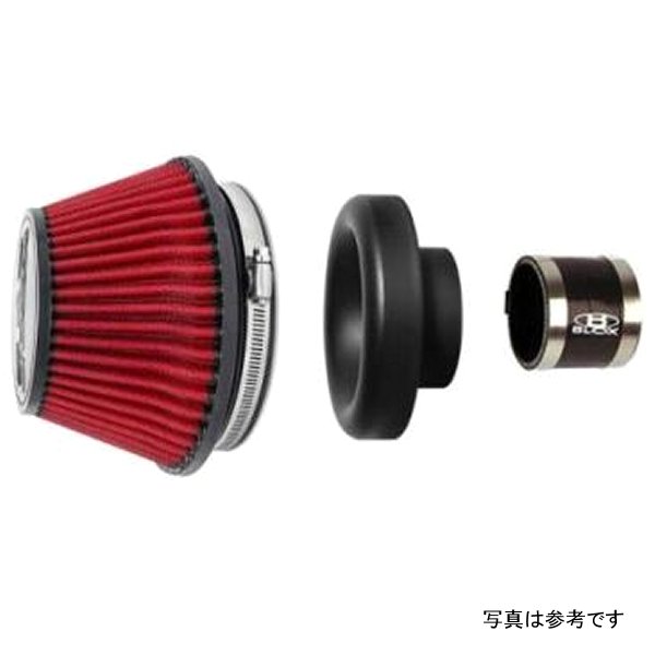 BLOX Racing Shorty Performance 5in エアフィルター w/4in Velocity Stack and Coupler Kit