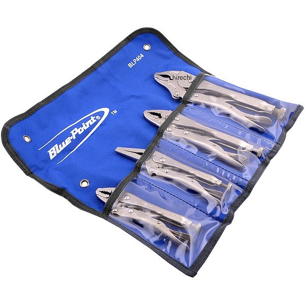 BLP404 スナップオン Snap-on ブルーポイント 標準グリップ ロックプライヤー 4個 セット