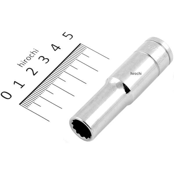 BLPLM3810 スナップオン Snap-on ブルーポイント 3/8インチ ディープ ソケット 12角 10mm 長さ64mm