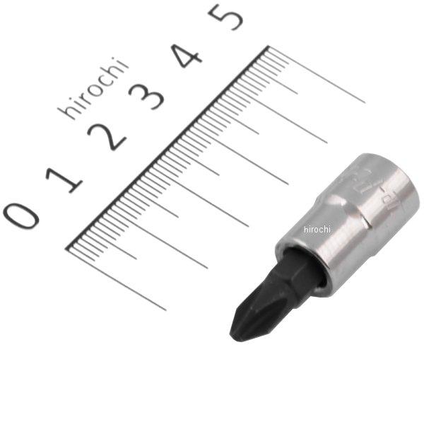 BLPP142 スナップオン Snap-on ブルーポイント 1/4インチ フィリップス スタンダード ソケット #2 長さ1-7/16インチ