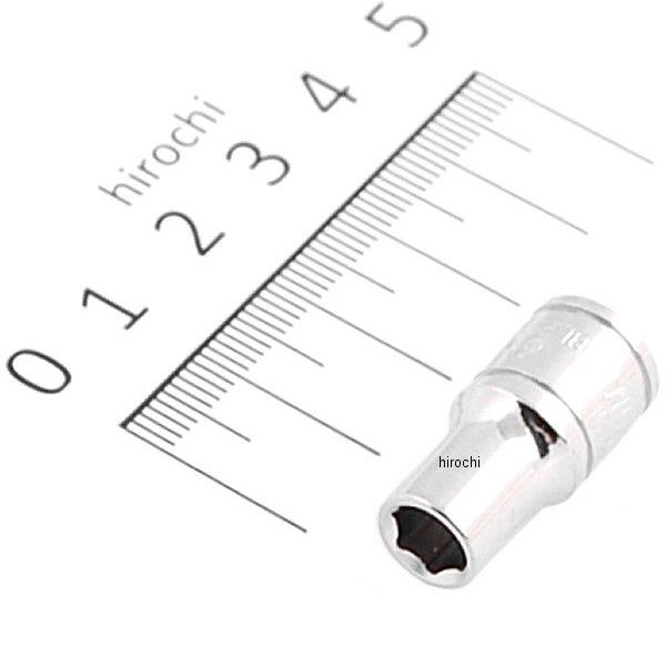 BLPSM146 スナップオン Snap-on ブルーポイント 1/4インチ シャロー ソケット 6角 6mm 長さ24.8mm