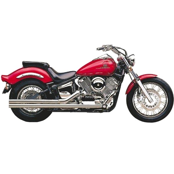 BLV2967 2967 コブラ COBRA フルエキゾースト ストレートカット ローボーイ ショットガン 99年-09年 ドラッグスター XVS1100