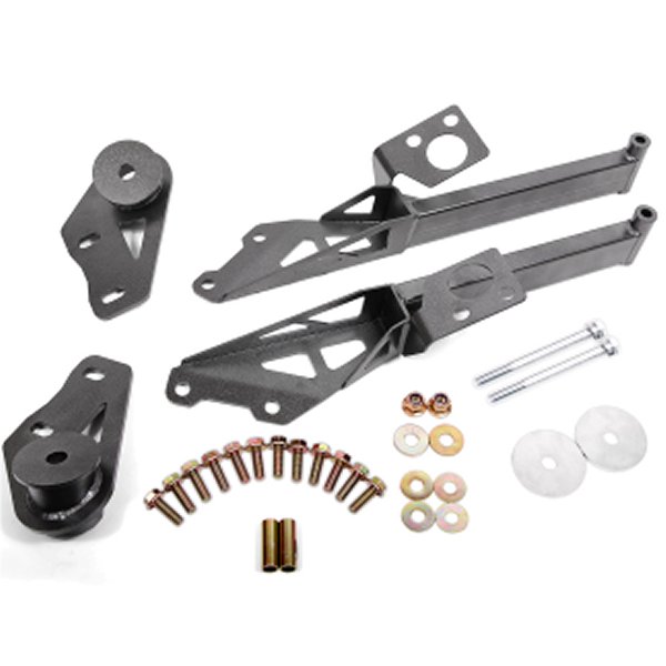 BMR 15-18 フォード Mustang S550 IRS Subframe Support Brace (Black Hammertone)