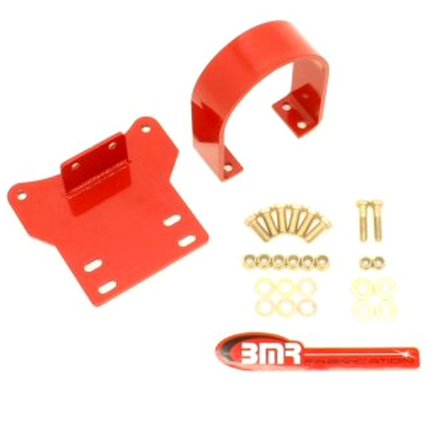 BMR 14-17 Chevy SS Auto トランスミッション フロント Driveshaft Safety Loop レッド