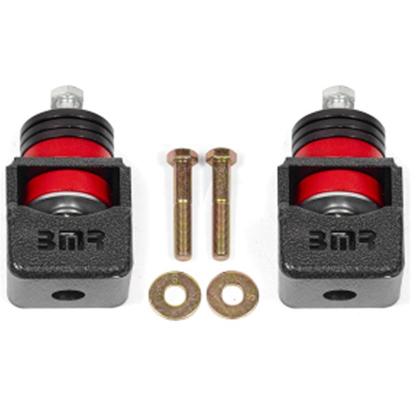 BMR Chevy SS and ポンティアック G8 Motor Mount Kit (Polyurethane) ブラック Hammertone