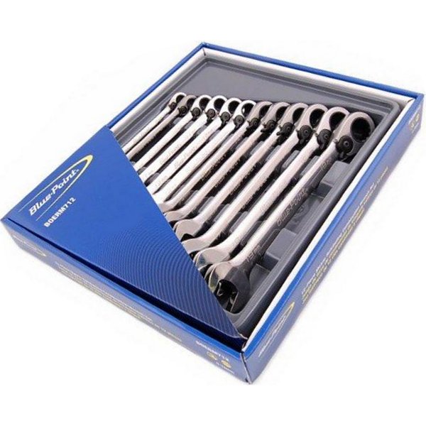 BOERM712 スナップオン Snap-on ブルーポイント 15°オフセット スタンダードハンドル コンビレンチ 12角 mm