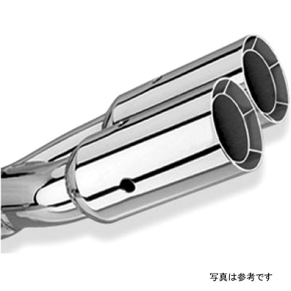 Borla Universal Polished Tip Dual Round Intercooled (inlet 2 1/2in. Outlet 3in) *NO Returns*