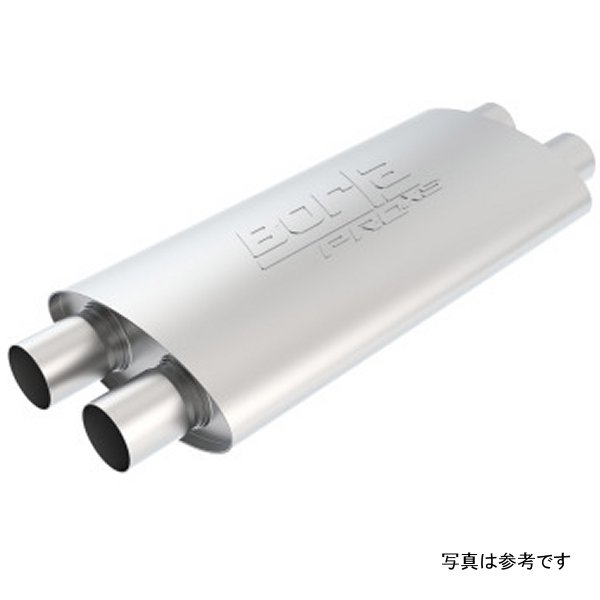 Borla 2.25in Dual In/Out 19in x 9.5in x 4in Turbo XL Muffler