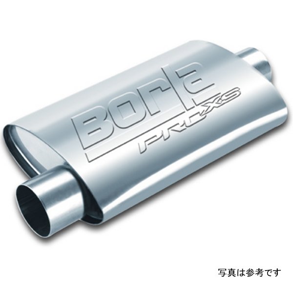 Borla 2.25n Inlet/Outlet センター/オフセット Oval ProXS Muffler