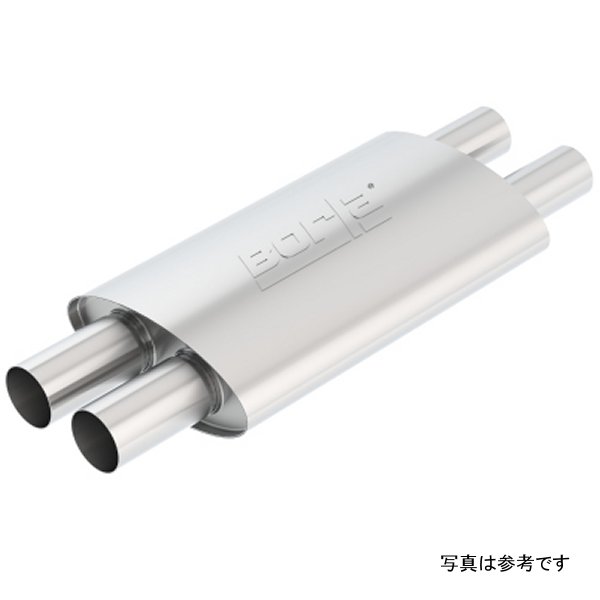 Borla 15-17 フォード Mustang GT 5.0L Touring Muffler (Does Not Fit OEM Exhaust)