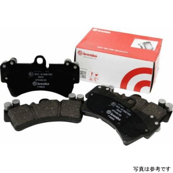 Brembo 10年-13年 アウディ A3 Prem. Low-Met OE Equivalent Pad - リヤ