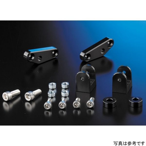 BS-TS02NB ナイトロレーシング 汎用タンデムステップ ブラケットキット タイプ2 タンデムバー無し 黒
