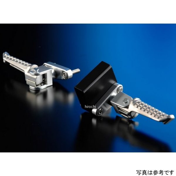 BS-TS05SNS ナイトロレーシング タンデムステップ ブラケットキット NINJAショートテール用 タンデムバー無し GPZ900R、GPZ750R シルバー