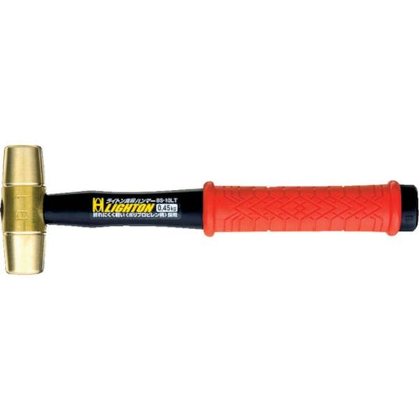 BS30LT 327-1251 オーエッチ工業(株) OH ライトン真鍮ハンマー(PP柄)＃3