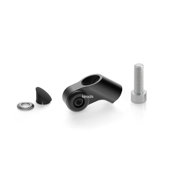 BS767B リゾマ rizoma Side Mount ミラーアダプター ブラック H42.5mm/M8×25