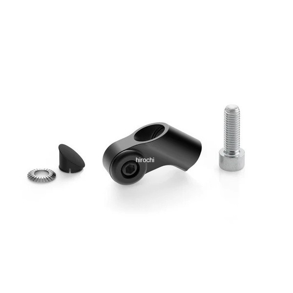 BS768B リゾマ rizoma Side Mount ミラーアダプター ブラック H42.5mm/M8×25SX
