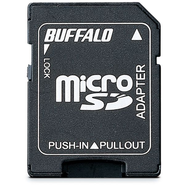 BSCRMSDA 456-2156 (株)バッファロー バッファロー microSDカード→SDカード変換アダプター