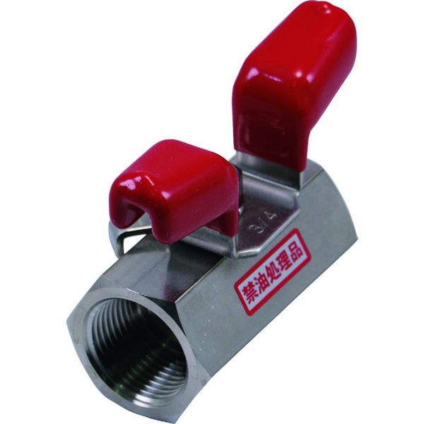 BSS27325RC 161-0915 (株)ハマイ ハマイ ステンレス製禁油処理ボールバルブ(ウィング)