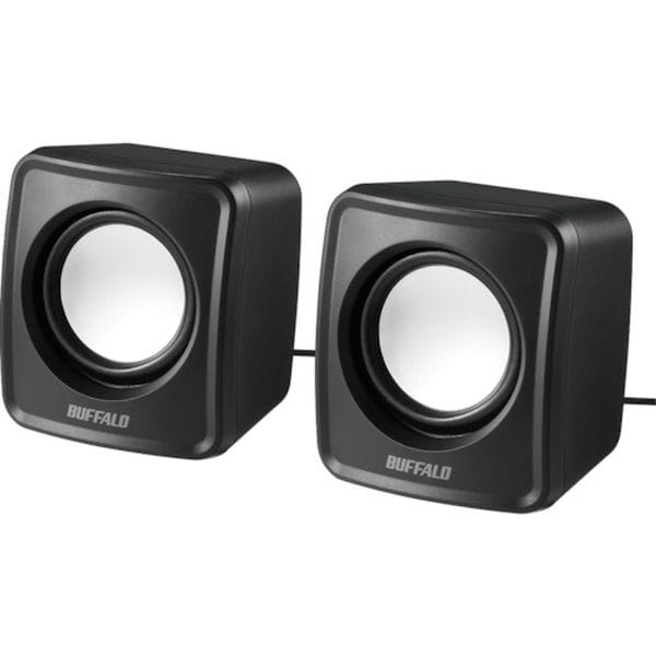 BSSP100UBK (株)バッファロー バッファロー PC用スピーカー USB電源コンパクトサイズ ブラック