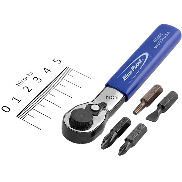 BTWOSK スナップオン Snap-on ブルーポイント ミニラチェッティングハンドルセット 5個セット