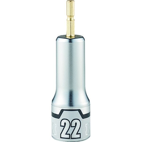 BZP6322 206-7138 京都機械工具(株) KTC インパクトドライバ用ソケットビット 難攻不落 22mm