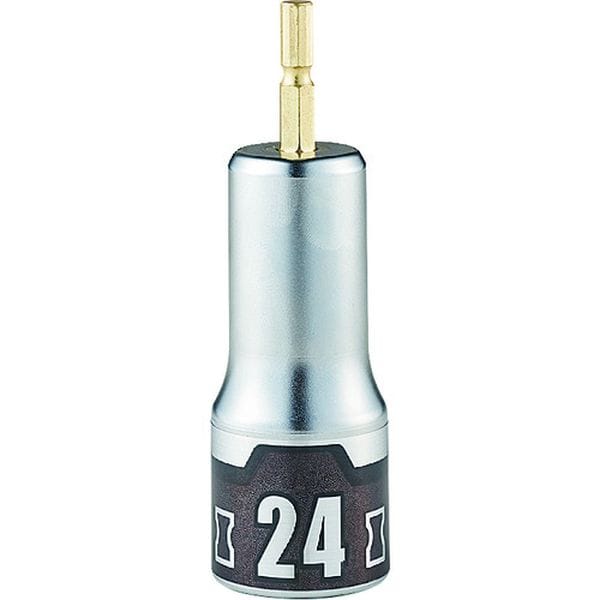 BZP6324 206-7139 京都機械工具(株) KTC インパクトドライバ用ソケットビット 難攻不落 24mm