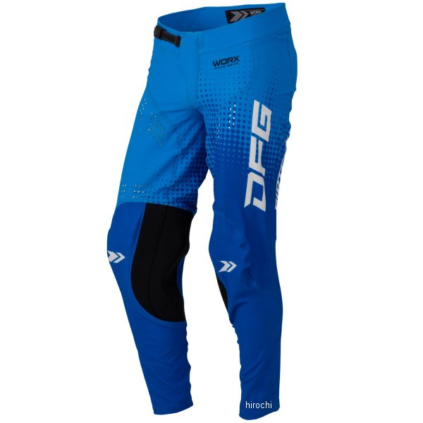 C0392 ディーエフジー DFG ワークス パンツ トーン 青 34サイズ