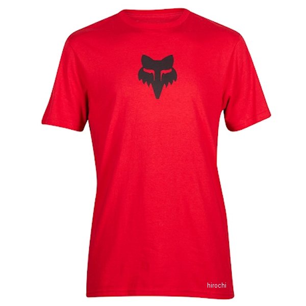 C0552 フォックス FOX フォックスヘッド プレミアムTシャツ フレイムレッド Lサイズ