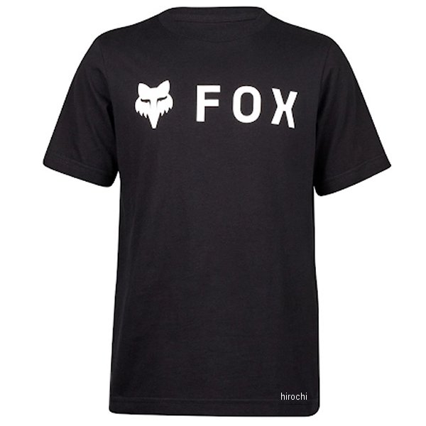 C0568 フォックス FOX ユース アブソリュート Tシャツ 黒 YLサイズ