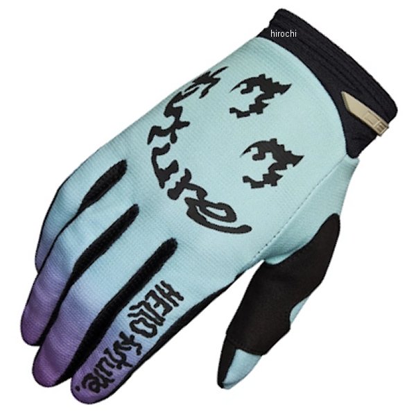 C0631 フォックス FOX 180グローブ ハローフューチャー ライトブルー XLサイズ