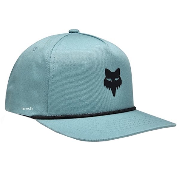 C0709 フォックス FOX フォックスヘッド ロープ スナップバックハット ヴィンテージウォッシュブルー