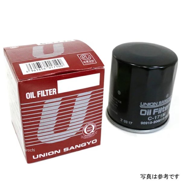 C-570 ユニオン産業 オイルフィルター 15400-PL2-004、15400-PL2-015互換品