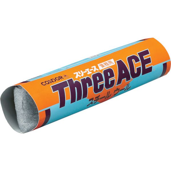 C63001XMB 504-0477 山崎産業(株) コンドル 金属たわし スリーエース ロングタイプ No.0