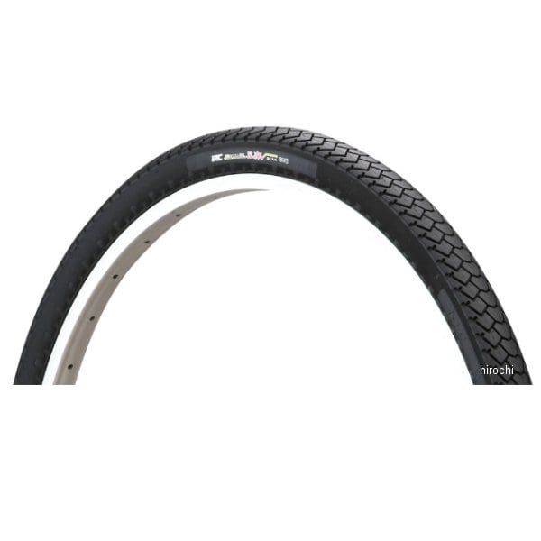 C70210 井上ゴム工業 IRC 自転車用タイヤ 81型 足楽 27×1.1/2 W/O チューブ付き 黒/黒
