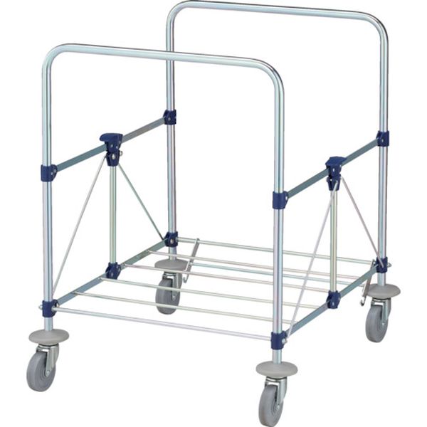 CA86600LXMB 552-6530 山崎産業(株) コンドル リサイクルカートY-2自立式MT(フレーム)大