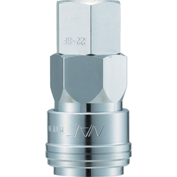 CAT23SF 長堀工業(株) ナック ワンタッチカップリング AT型 鉄スリーブ オネジ取付用 R3/8