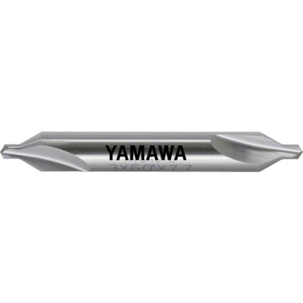 CCDS1 (株)弥満和製作所 ヤマワ 弱ねじれ溝A形60° 超硬センタ穴ドリル C-CD-S 1X60°X4