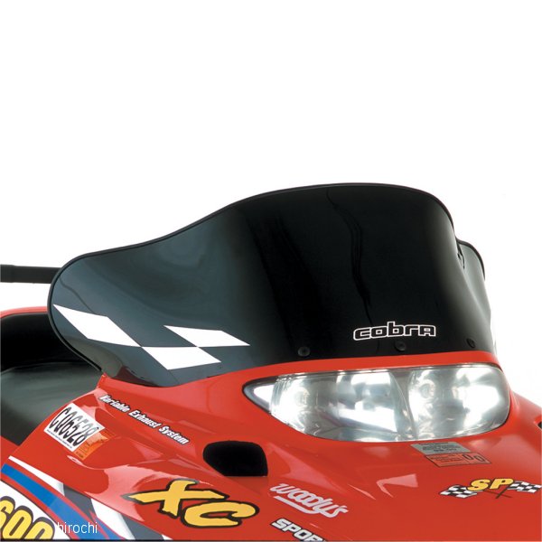 CEGL-BK 11520 パワーマッド PowerMadd ウインドシールド コブラ 11.5インチ(292mm) ポラリス 黒