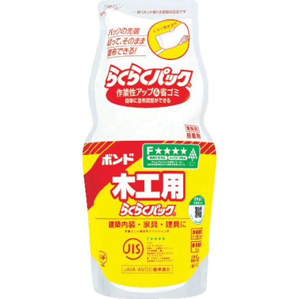 CH18LLP1 103-3956 コニシ(株) コニシ ボンド木工用 らくらくパック 1kg(ポリ袋) ＃40168