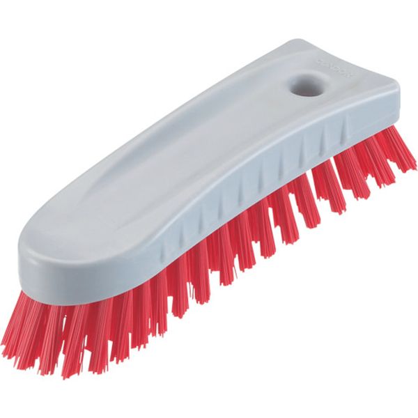 CL613000XMBR 397-1121 山崎産業(株) コンドル HGハンドブラシH(ハードタイプ) 赤