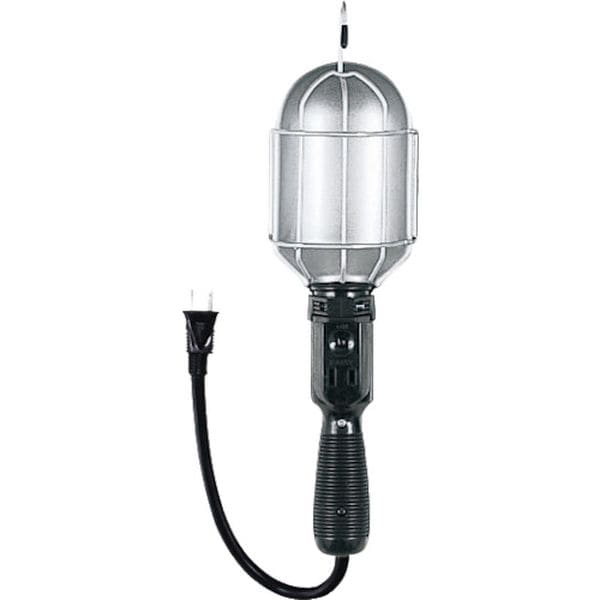 CM0 370-2910 (株)ハタヤリミテッド ハタヤ 補助コードハンドランプ 60W用(電球なし) 2Pコンセント付