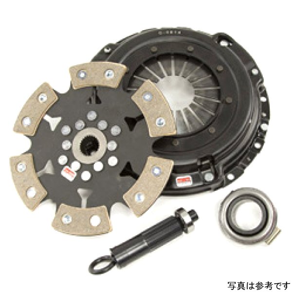Competition Clutch 1993-1995 ホンダ シビック Del Sol Stage 4 - 6 Pad Rigid Ceramic クラッチキット