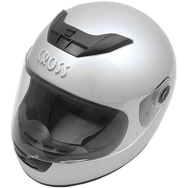 CR-715 リード工業 ヘルメット クロス(CROSS) シルバー フリーサイズ (57cm-60cm)