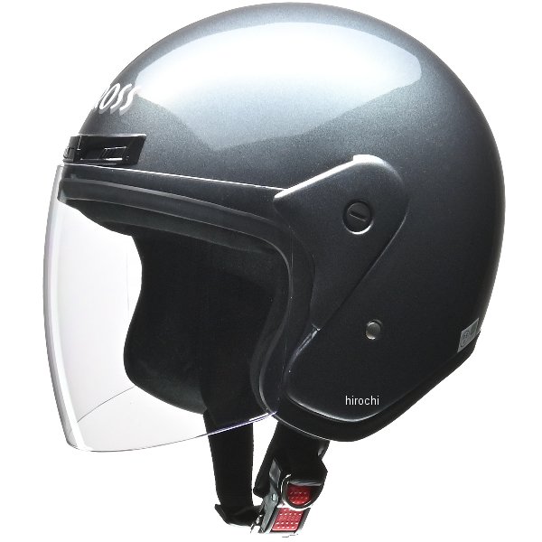 CR-720 リード工業 ヘルメット クロス ガンメタル フリーサイズ (57cm-60cm)